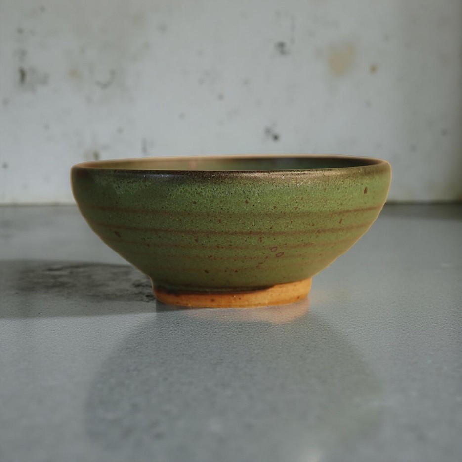 Image of Bowl 60 | Green Glaze