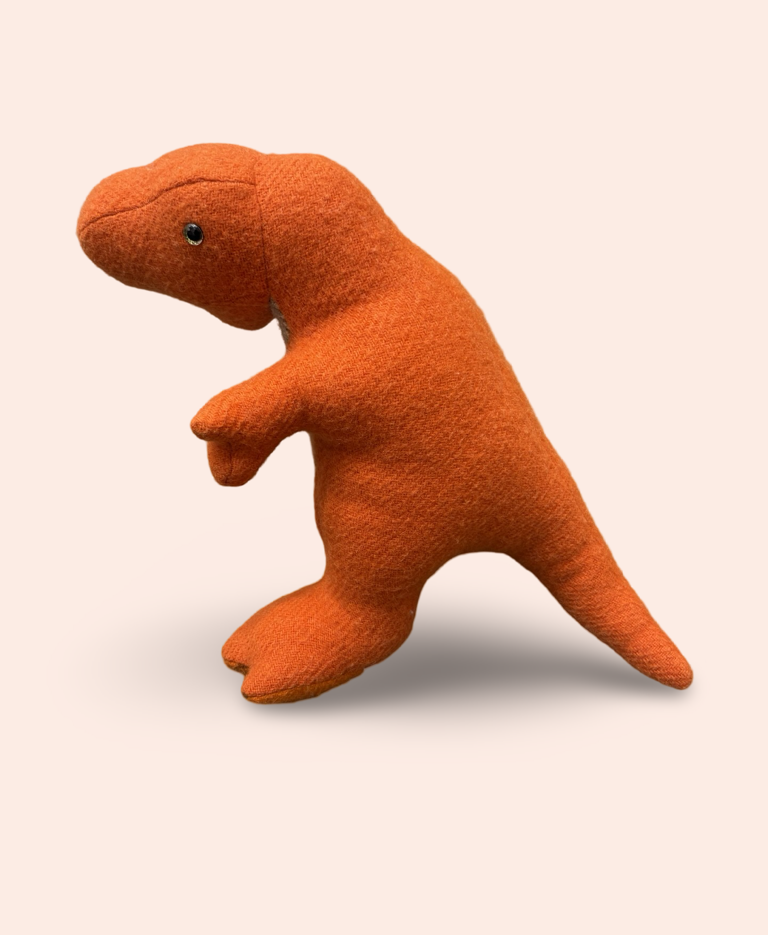 Image of T-Rex Toy Orange | Julia Warren