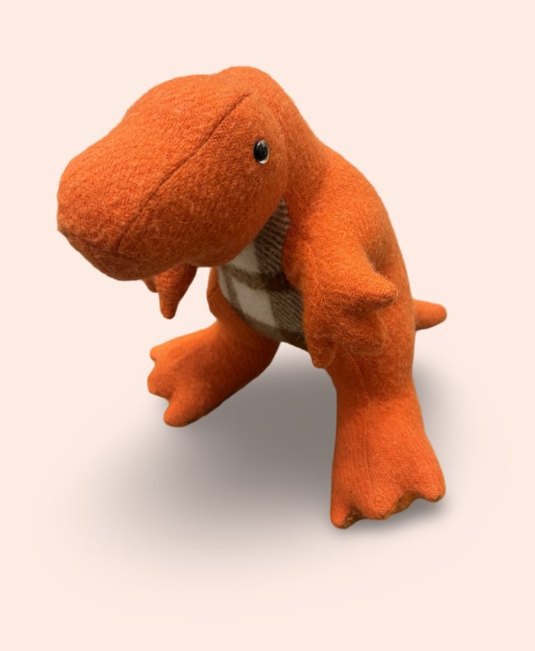 Image of T-Rex Toy Orange | Julia Warren