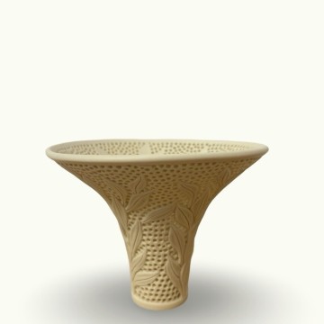 Image for Vessel Flared Leaf  | Sandra Black