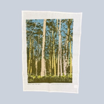 Image for Linen Tea Towel | Karri Trees (BLD)