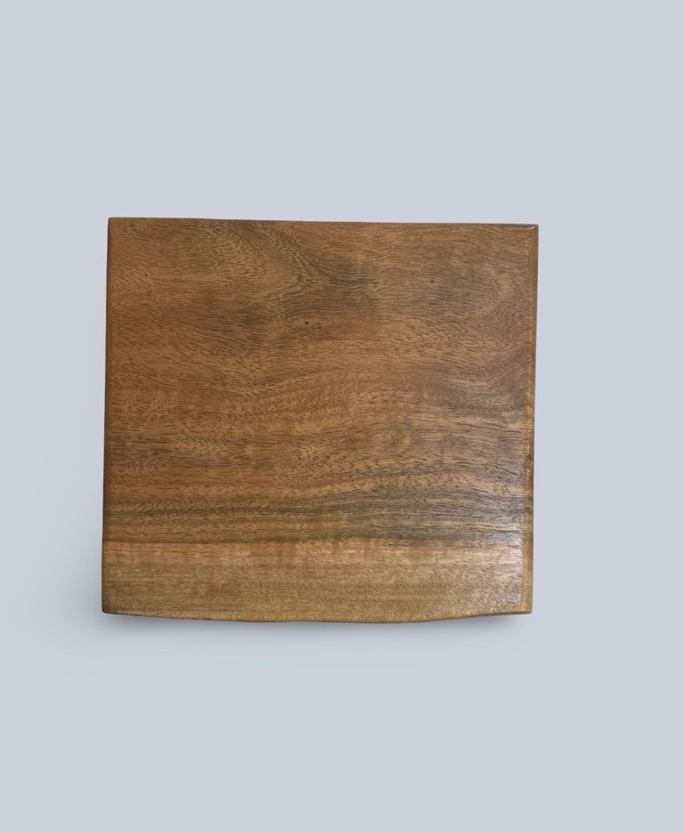 Image of Wooden Box | Marri with Natural Edge 120