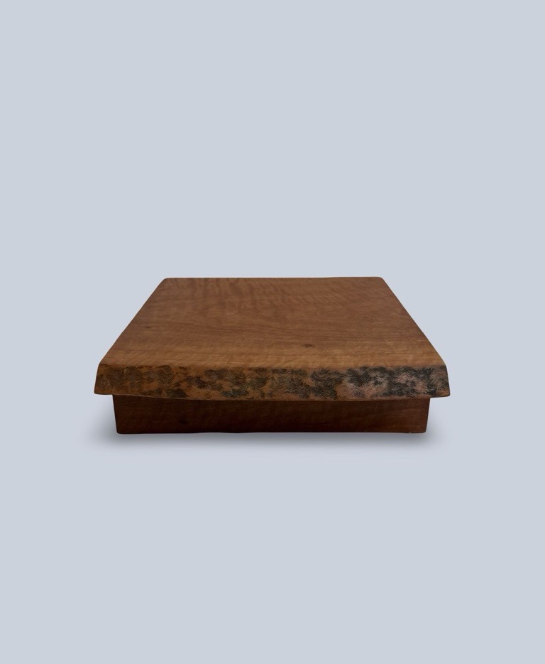Image of Wooden Box | Rose Gum with Natural Edge 149