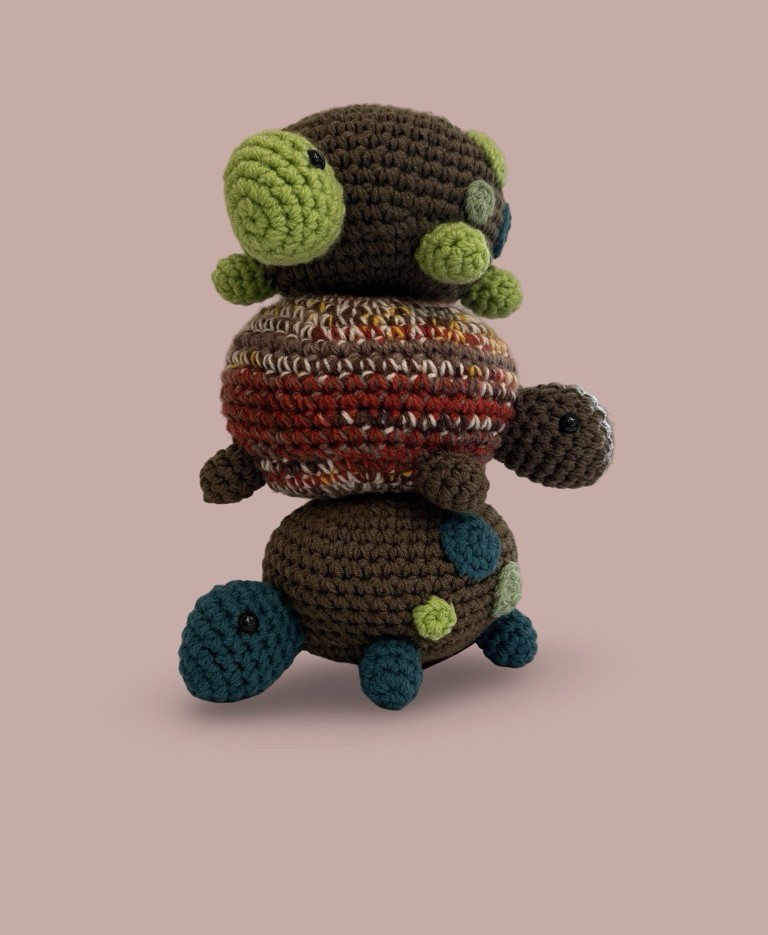 Image of Crochet Turtle III | Large (HAA)