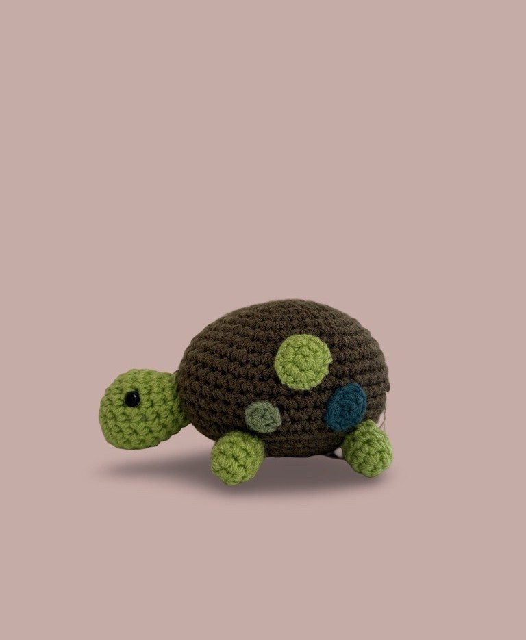 Image of Crochet Turtle III | Large (HAA)