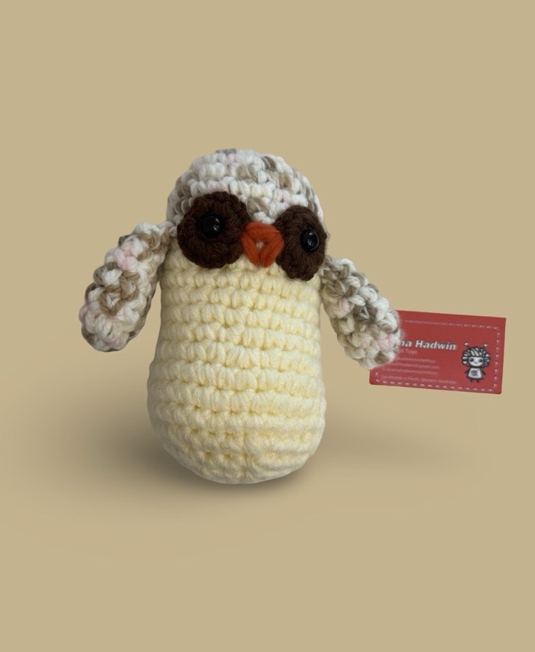 Image of Crochet Small Owl II (HAA)