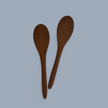 Image for Salad Servers Sheoak | Tony Docherty