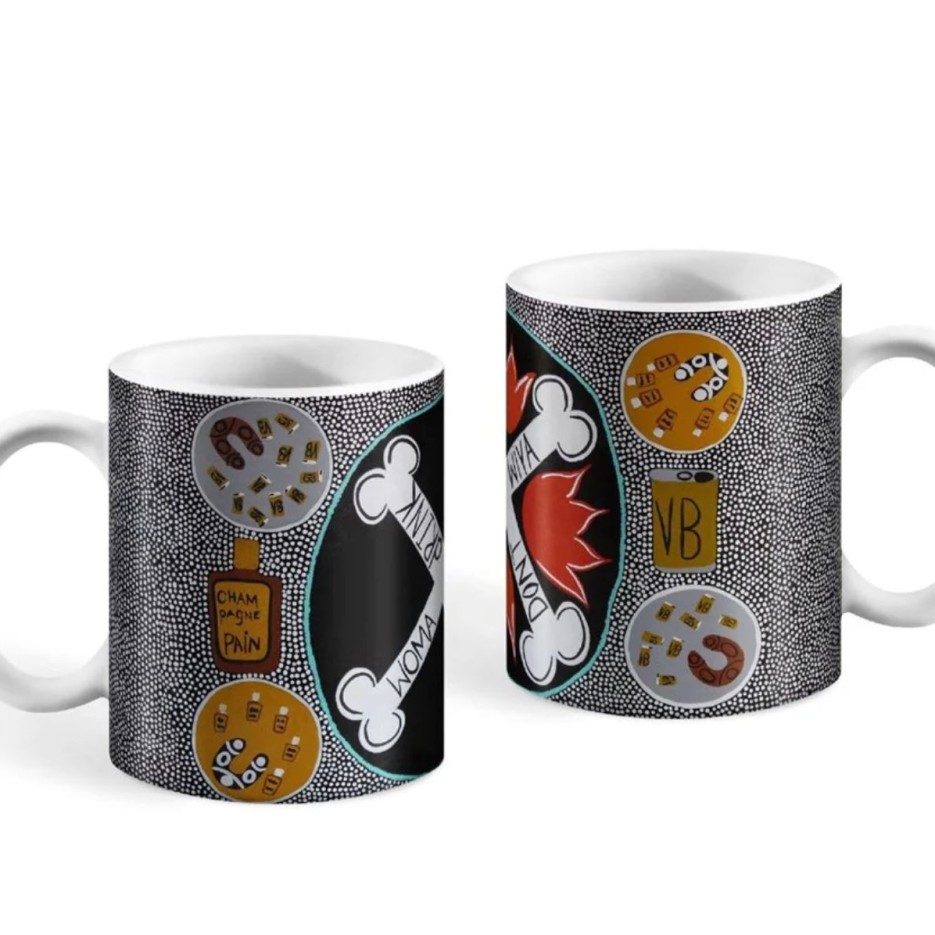 Image of TDD Mug | Woma Wiya x Kaylene Whiskey