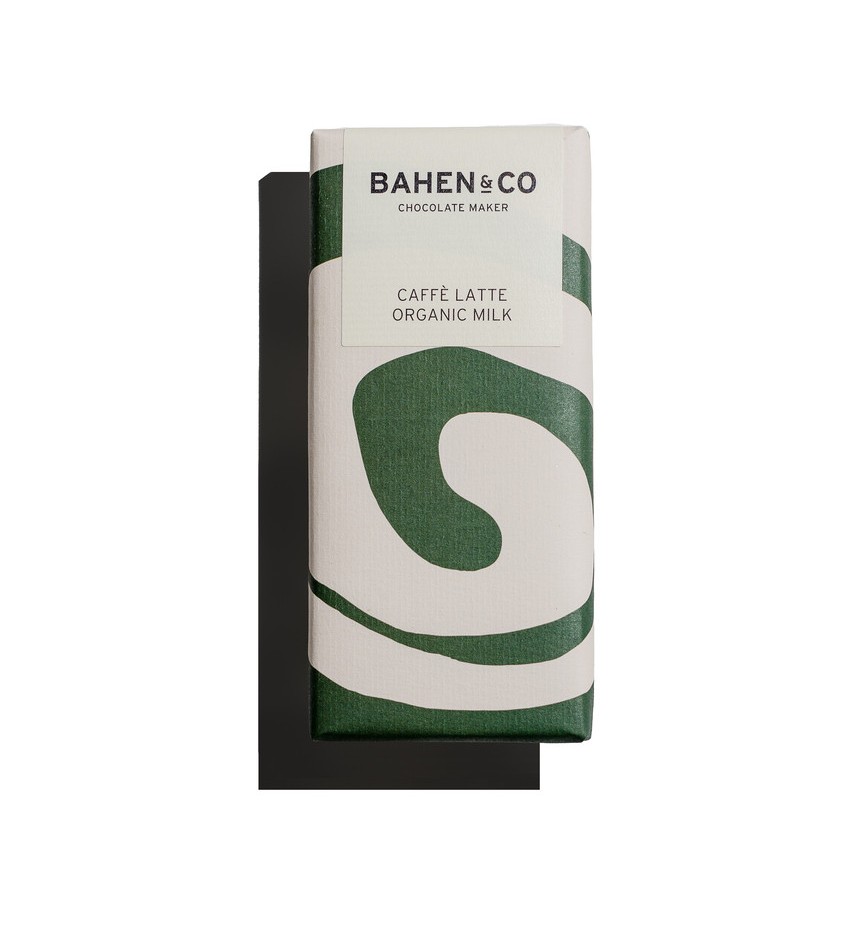 Image of Bahen & Co Chocolate | Caffe Latte Organic Milk