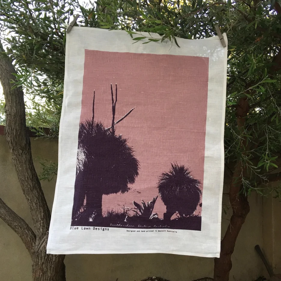 Image of Linen Tea Towel | Grass Tree (BLD)