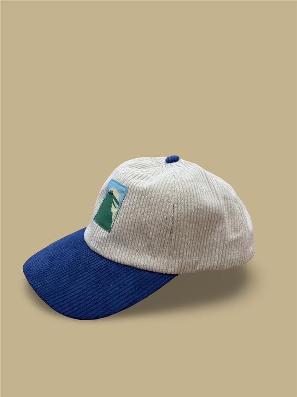 Image of Delimates hat | I'll never be cool enough - Blue Corduroy
