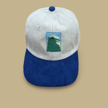 Image for Delimates hat | I'll never be cool enough - Blue Corduroy