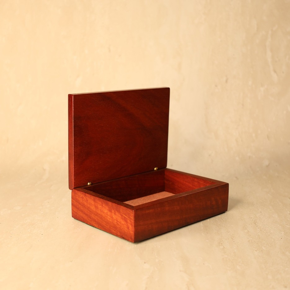 Image of Wooden Box | Jarrah 60