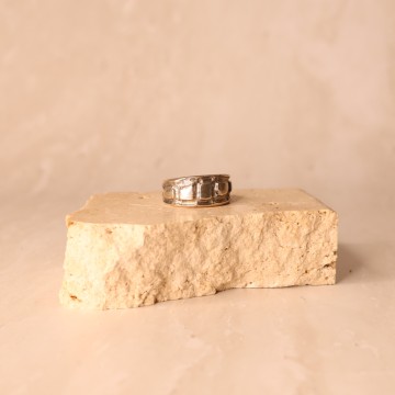 Image for Ring | Sterling Silver, Flat Textured (TM1)