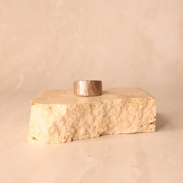 Image for Ring | Sterling Silver, Flat Textured (TM2)
