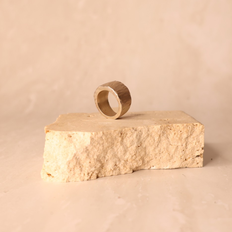 Image of Ring | Sterling Silver, Flat Textured (TM2)