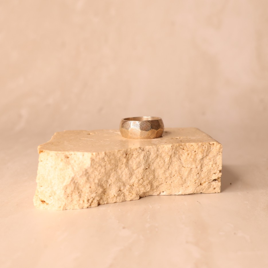 Image of Ring | Sterling Silver, Textured