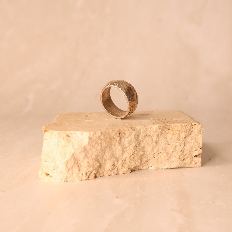 Image of Ring | Sterling Silver, Textured