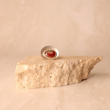 Image for Ring | Sterling Silver + Andesine