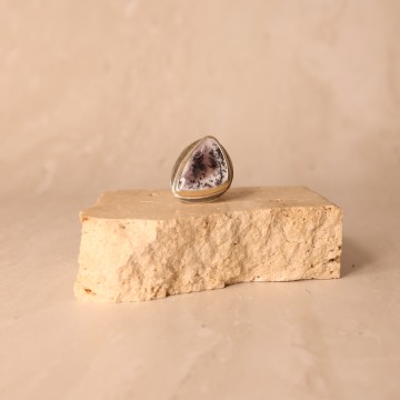 Image for Ring | Sterling Silver & Dendritic Agate