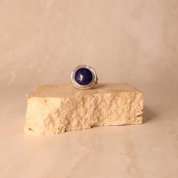 Image for Ring | Sterling Silver & Lapis Lazuli