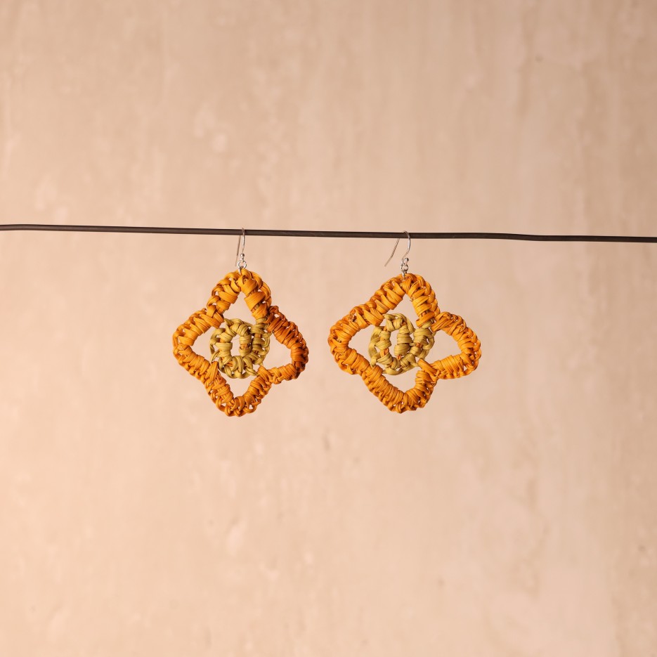 Image of Buku Earrings | Woven (6855-22-4)