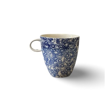 Image for Tumbler Cup w Handle | Large Scatter (FW03H)