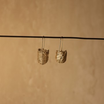 Image for Handwoven Stringbag Earrings | Kira Jolly (196-25)