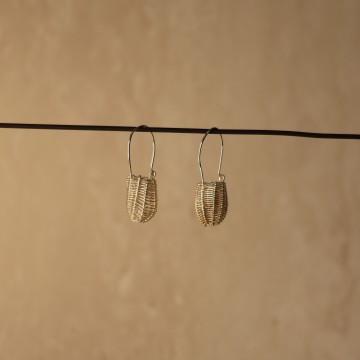 Image for Handwoven Dillybag Earrings |   Evangeline Wilson (63-26)