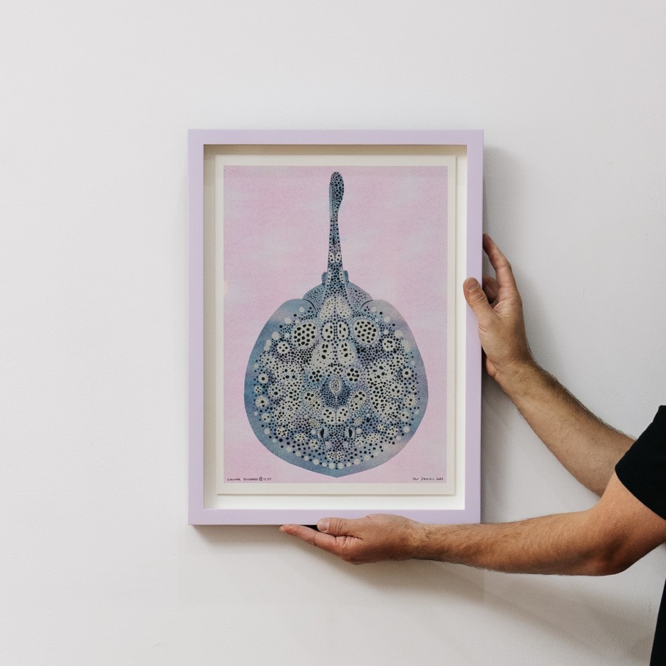 Image of Riso Print | Circular Stingaree