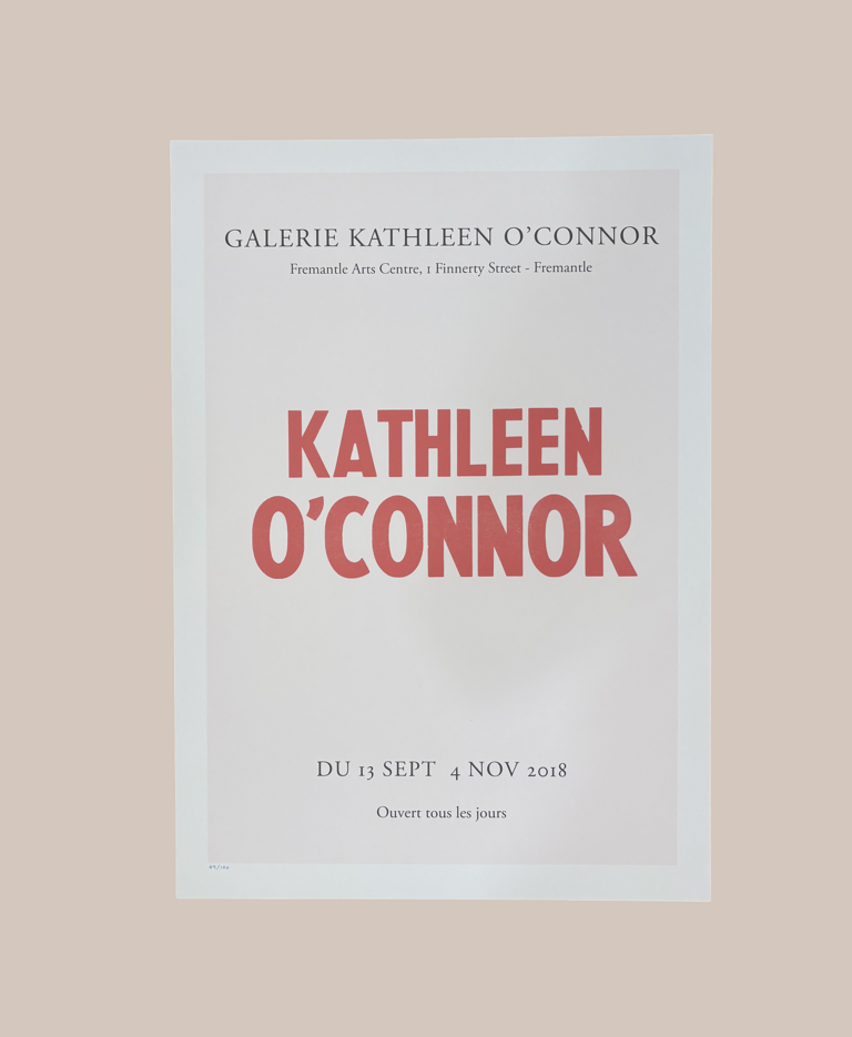 Image of Exhibition Poster | Kathleen O'Connor