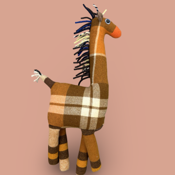 Image for Giraffe Toy Brown | Julia Warren