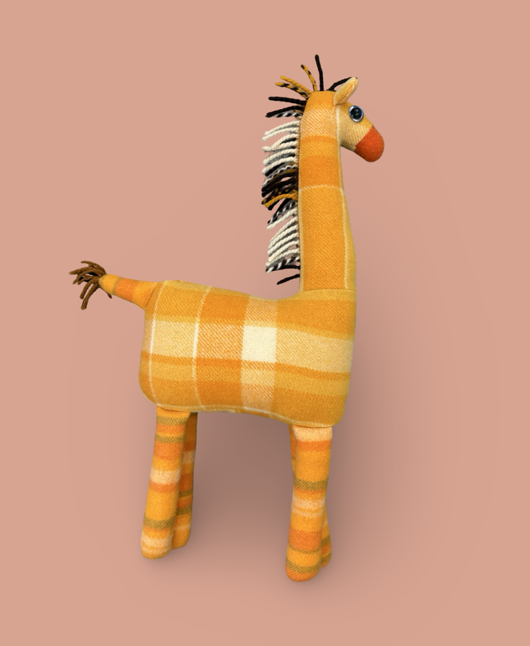 Image of Giraffe Toy Orange | Julia Warren