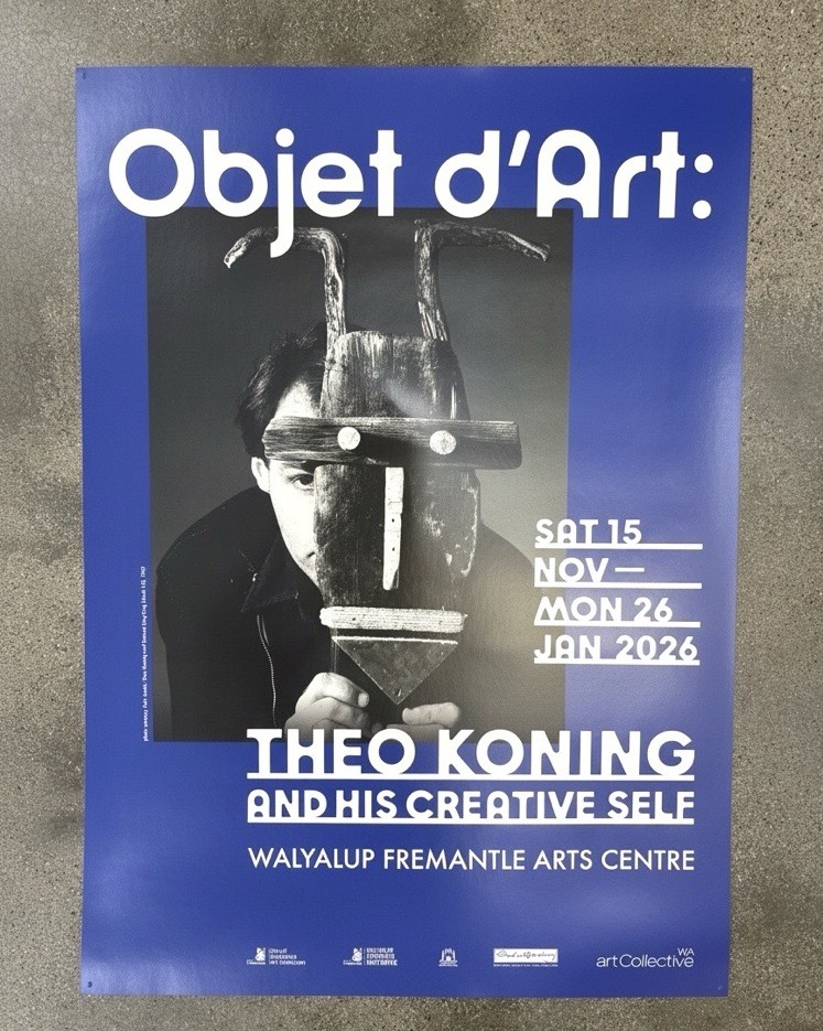Image of Objet D'Art Exhibition Poster - Theo Koning