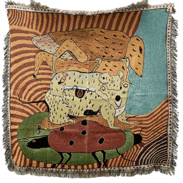 Image for Flash Minky Blanket | The Great Escape by John Prince Siddon
