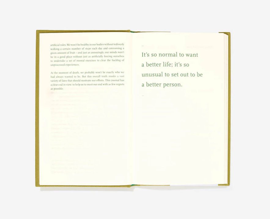 Image of Self Improvemnet Journal: A Guided Journal for Vows, Goals & Aspirations