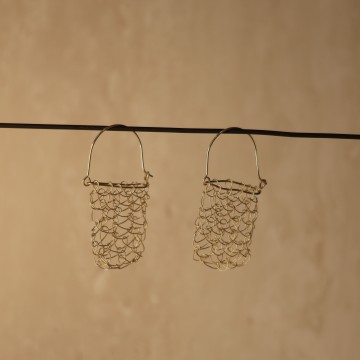 Image for Handwoven Dillybag Earrings |   Julie Ashley (208-25)