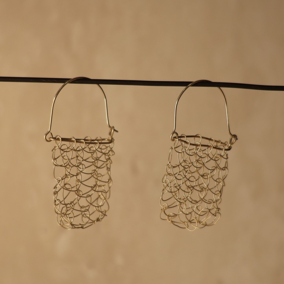 Image of Handwoven Dillybag Earrings |   Julie Ashley (208-25)