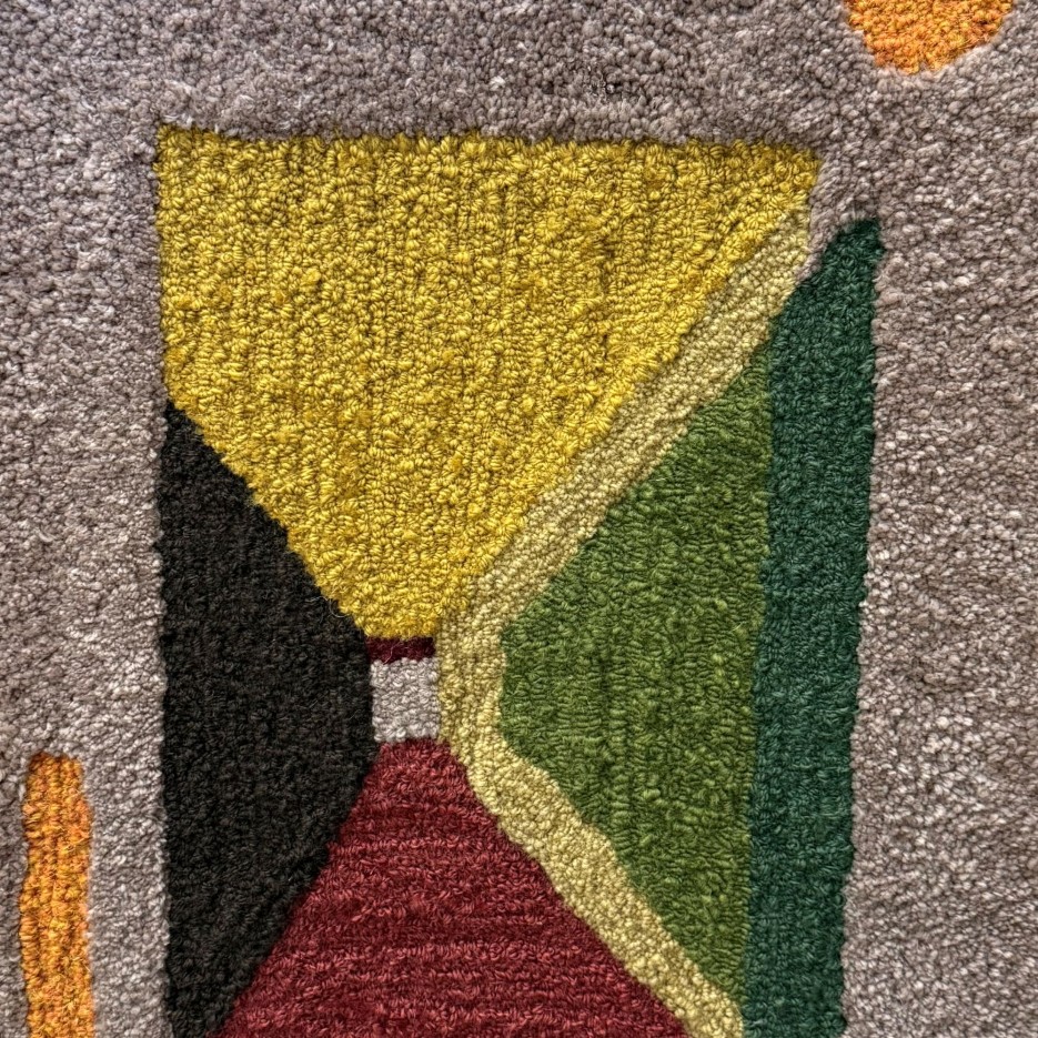 Image of Tufted Framed Work | Marigold Corridor - Sisa Studio