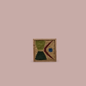 Image for Tufted Framed Work | Mountains - Sisa Studio
