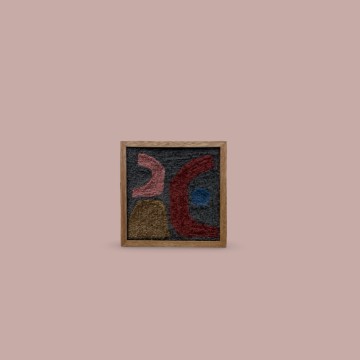 Image for Tufted Framed Work | Moons - Sisa Studio