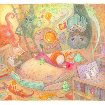 Image for Archival Print | The Reading Room