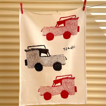 Image for Linen Tea Towel | Tjanpi