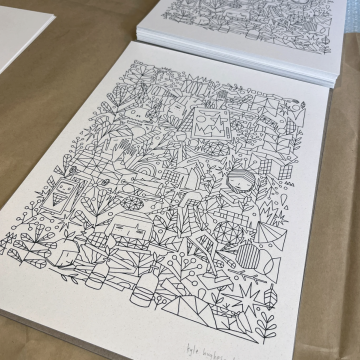 Image for I Feel Calm | Limited Edition Screen Print