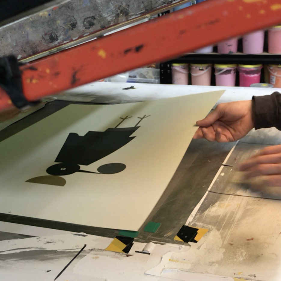 Image of Upside Down | Limited Edition Screen Print