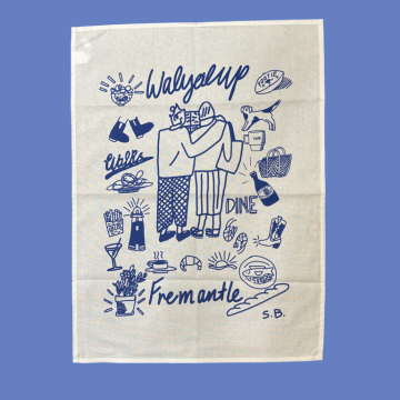 Image for Delimates Teatowel - Walyalup/Fremantle